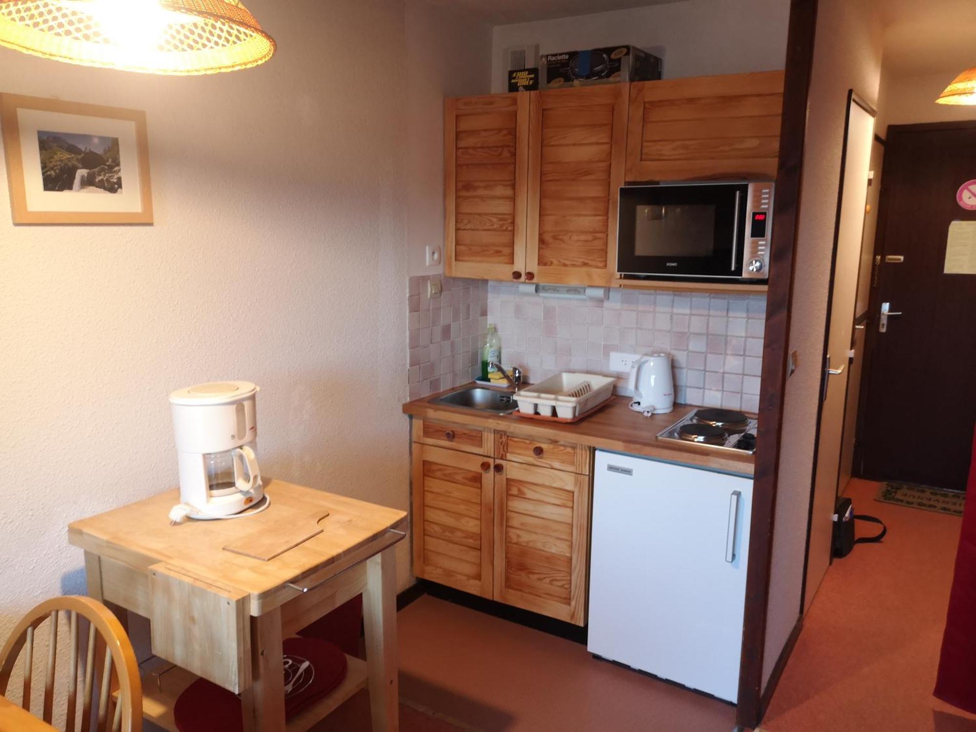 Studio Coin Montagne A Auris En Oisans Avec Vue Magnifique Екстериор снимка